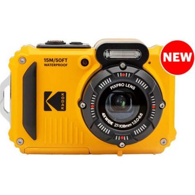 Kodak Pixpro WPZ2 Digitalkamera 15 Megapixel Opt. Zoom: 4 x Gelb inkl. Akku, inkl. Blitzgerät Bildstabilisierung, WiFi, Wasserdicht