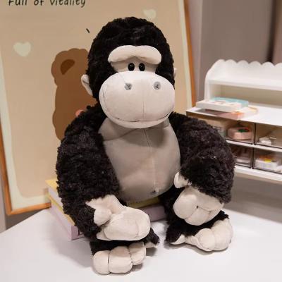 Inspire Curations Cute Cartoon Black Gorilla Plush Toy, Soft Stuffed Animal Gift For Kids gorilla 19.7 In