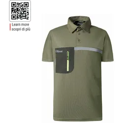 U-Power Polo-Shirt Libra - burnt olive - S