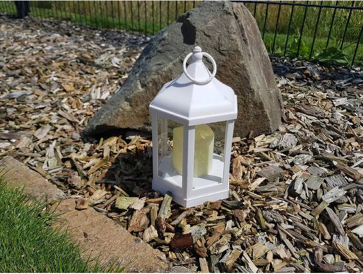 Lanterne Modwa avec LED-Kerze 15 x 23 x 13cm
