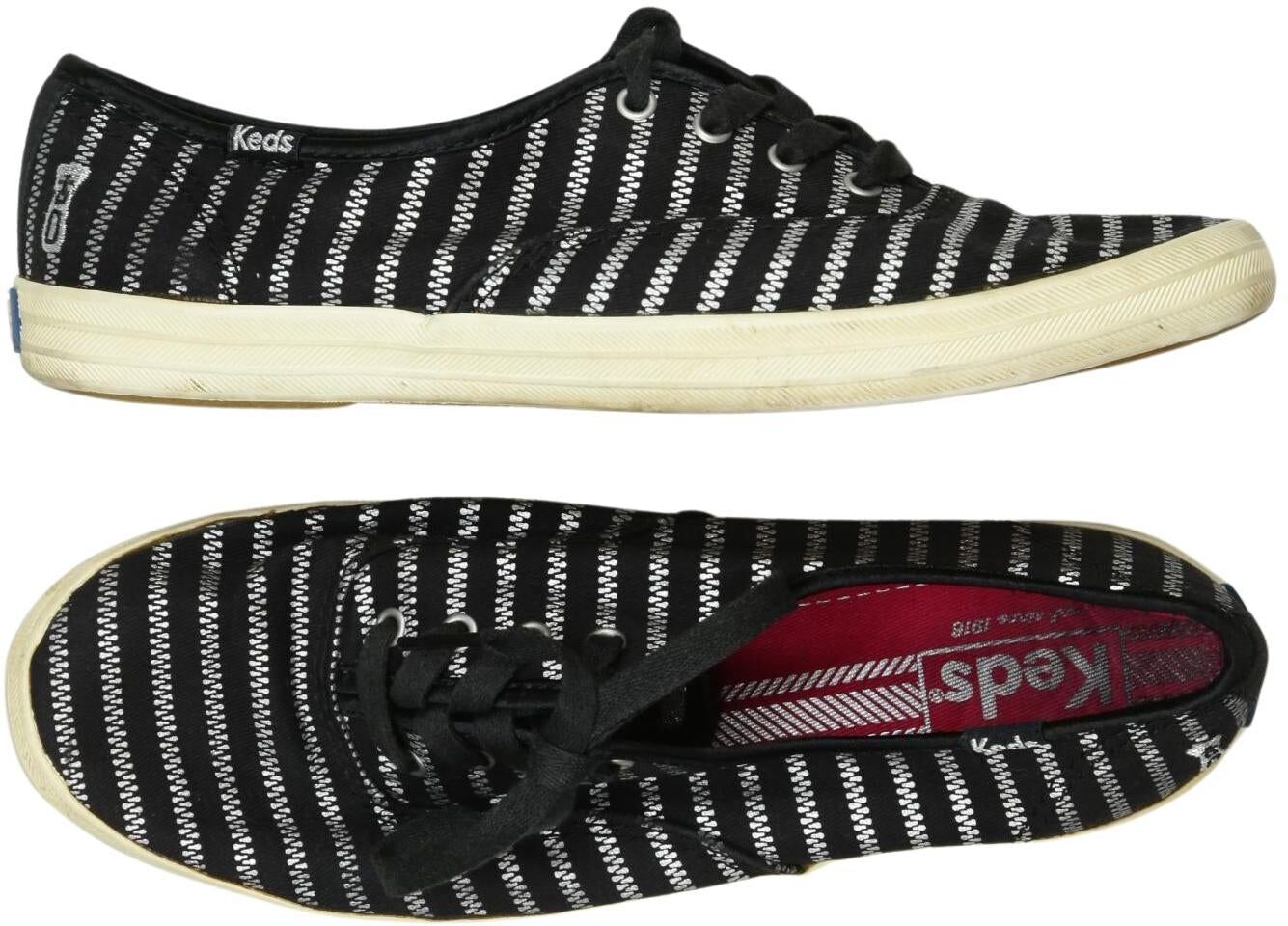 Keds Damen Sneaker, Schwarz, Gr. EU 37, kein / Etikett - Second Hand