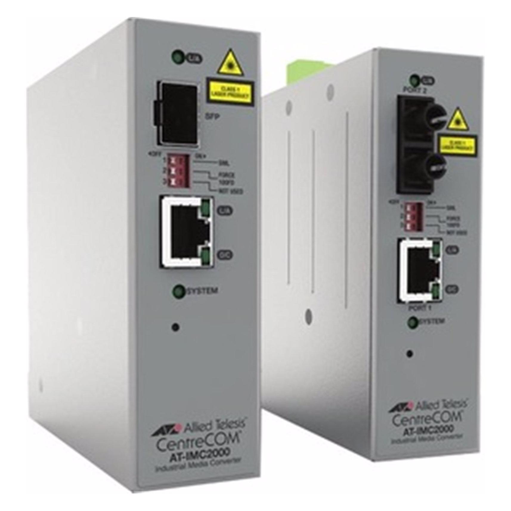 Allied Telesis TAA 10/100/1000T TO 100X/1000X (Media Konverter) (AT-IMC2000T/SP-980)