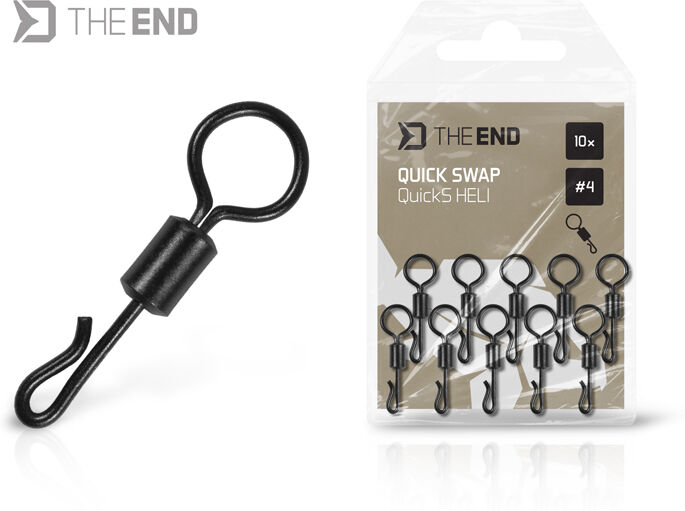 Émerillon attache rapide Delphin TheEND QuickS Heli / 10 pcs #4