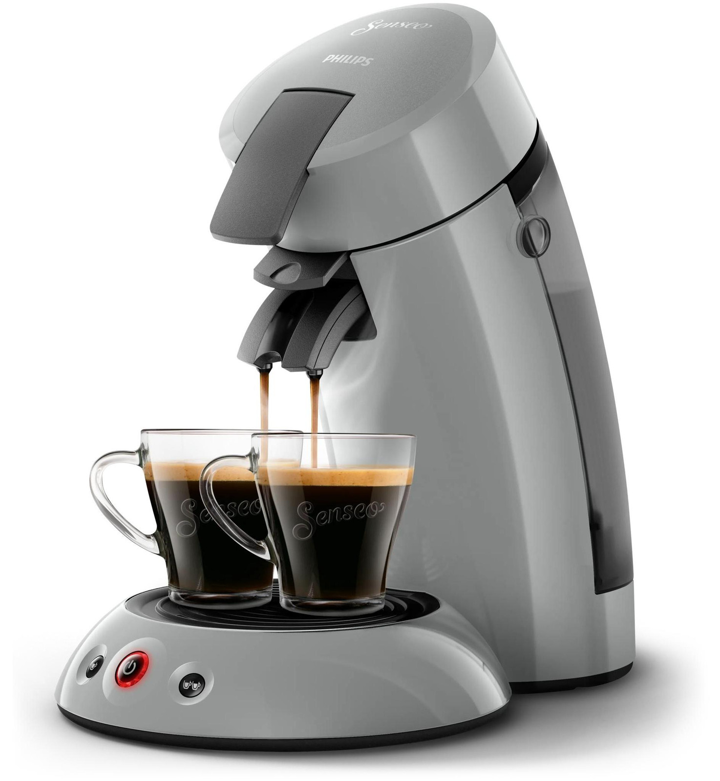 Philips Senseo koffiepadsapparaat HD 6553/70, lichtgrijs