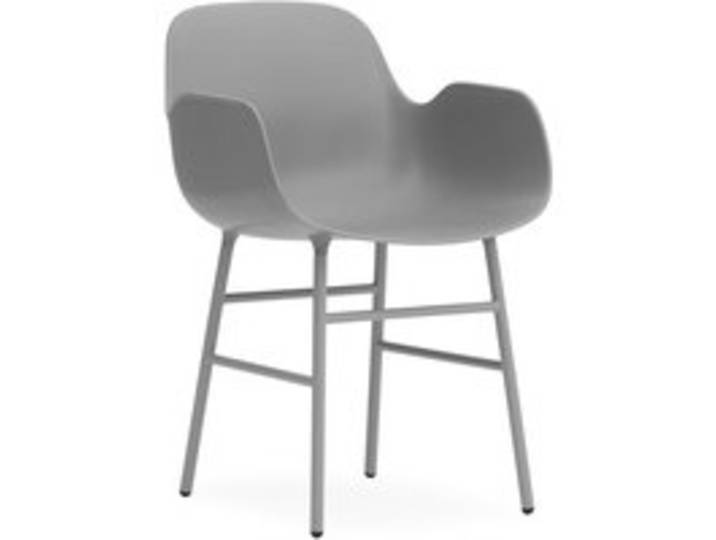 Normann Copenhagen - Form Armlehnstuhl mit Metallgestell