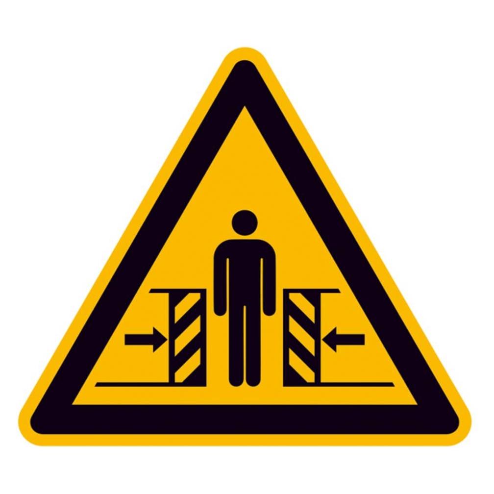 Wolk Warnschild Quetschgefahr Folie selbstklebend 315 mm ISO 7010 1 St. (21.0266)