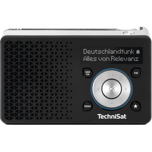 TechniSat Radio Digitradio 1 A DAB+, Akku, silber