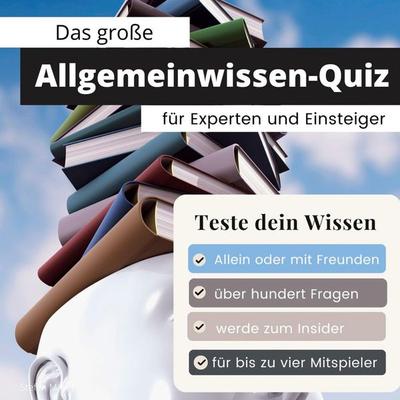Das große Bildung und Wissen-Quiz für Cracks, Taschenbuch von Stefan Mayer, 27amigos, 978-3-7505-2493-4