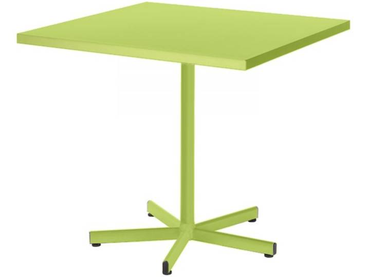 Tisch aus Metall Basic Color Schaffner AG grün, Designer Schaffner, 70x72x70 cm