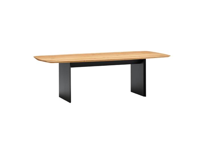 Esstisch Aliano, Willisau, eichefarbig, Massivholz/MDF