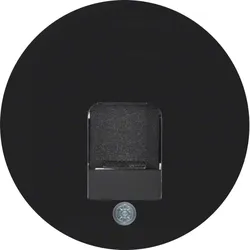 Hager Zentralstück m Staubs R.Cl schwarz