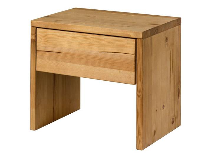 Massivmoebel24 Nachttisch FICHTELBERG Fichte Massivholz natur (Massivholz montiert 13 kg FICHTELBERG #20), Fichte 50x35x46 cm natur gebeizt / geölt