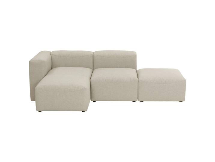 Max Winzer Ecksofa Lena, Creme, Kunststoff, Uni, L-Form, 250x160 cm, Goldenes M, Made in Germany, Typenauswahl, Rücken echt, Wohnzimmer, Sofas & Couches, Wohnlandschaften, Ecksofas