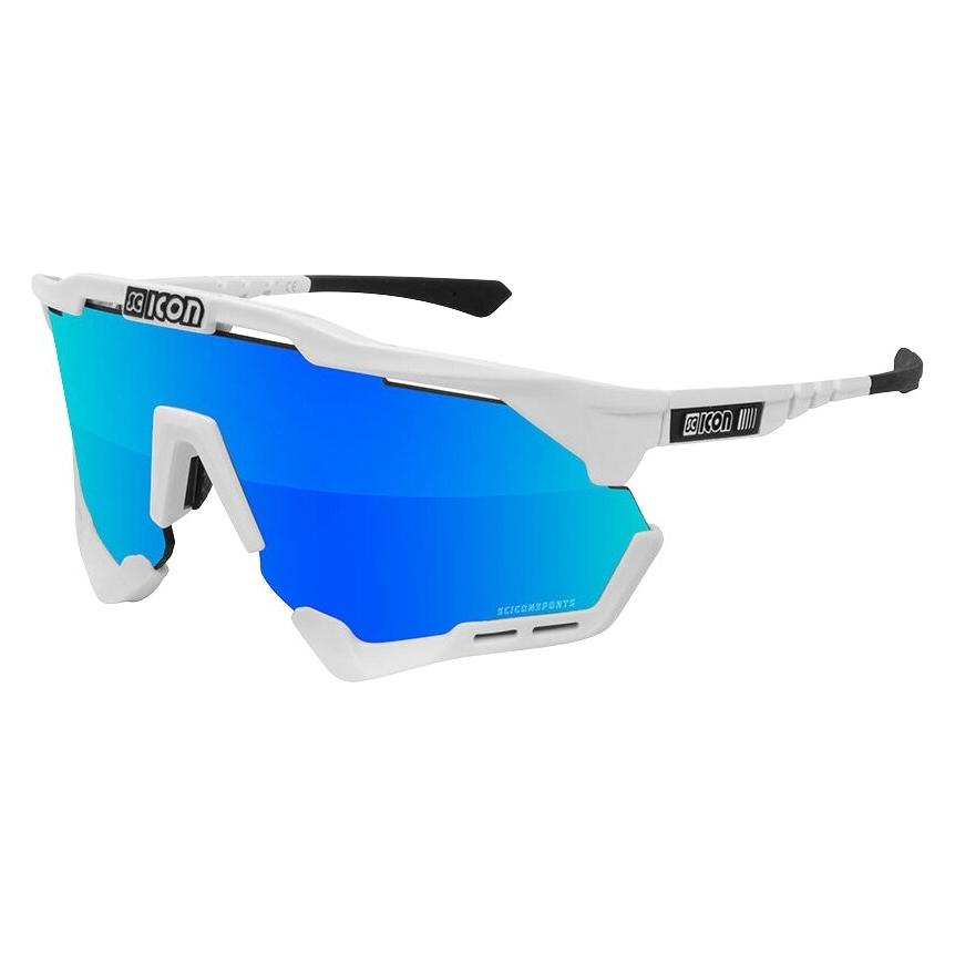 Scicon aeroshade xl scnpp verre multi-reflet bleues (White, Blau) (EY25030802)