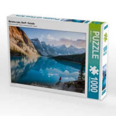 CALVENDO Puzzle Moraine Lake, Banff - Kanada 1000 Teile Lege-Größe 640 x 480 cm Foto-Puzzle Bild von Matteo Colombo