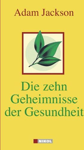 Adam Jackson - Die zehn Geheimnisse der Gesundheit - Preis vom 18.10.2026 15:28:09 h
