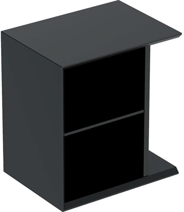 Geberit iCon Seitenelemet 502325JK1 37x40x27,3cm, für Handwaschbecken, lava/lackiert matt