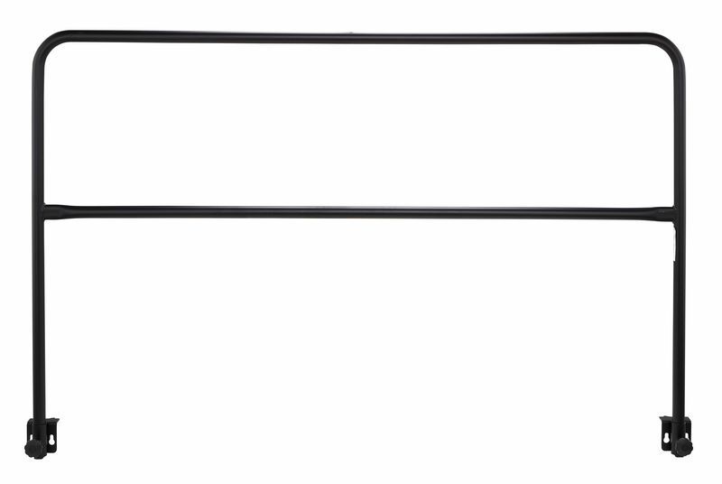 Stairville Tour Stage Handrail 2m Bk nero verniciato a polvere