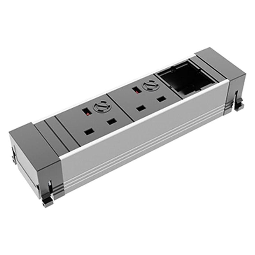 Bachmann POWER FRAME - Steckdosenleiste - Eingabe, Eingang GST18i3 (2x, BS 1363, CEE 7/3) (916.082)