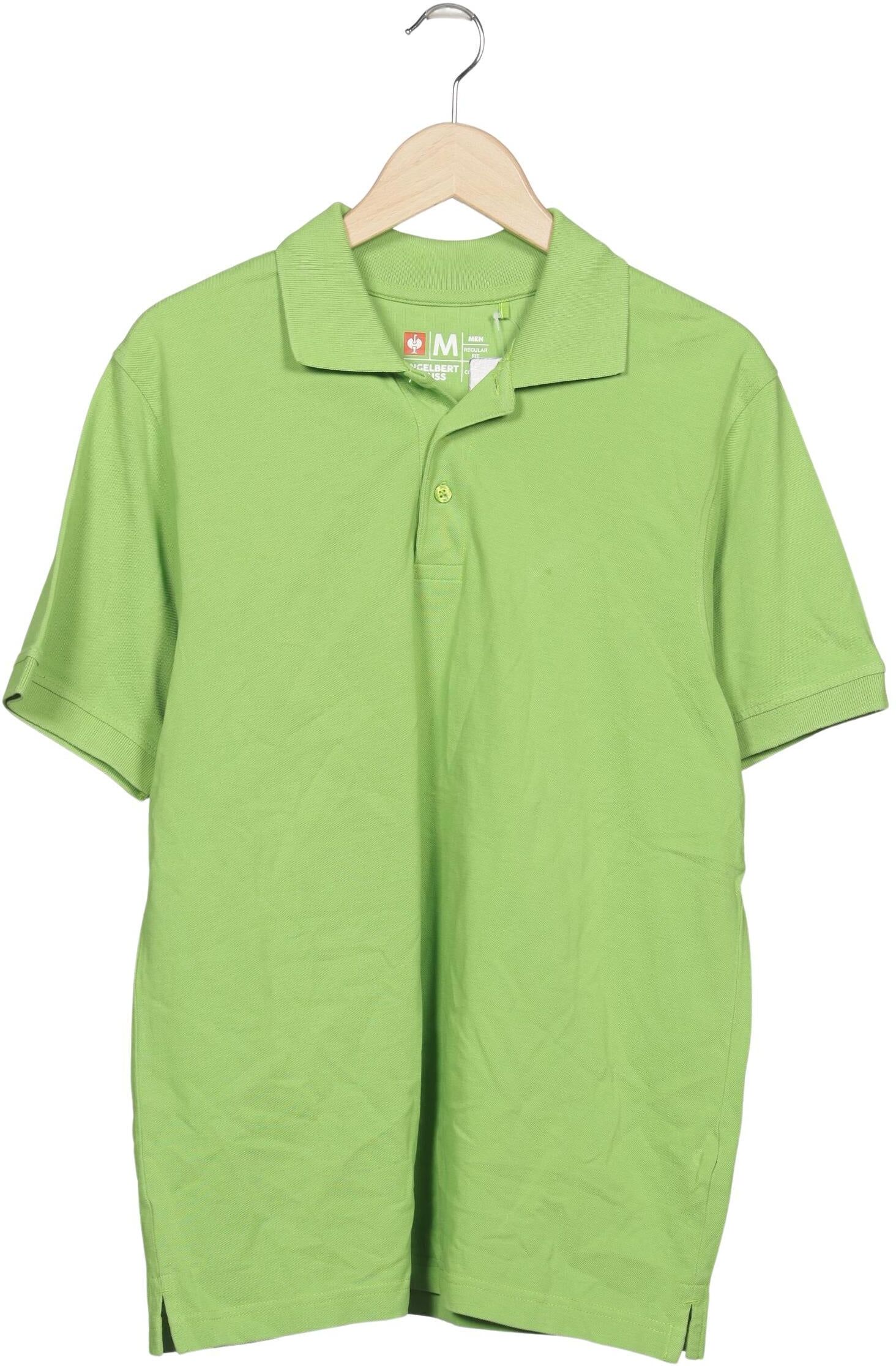 engelbert strauss Herren Poloshirt, Hellgrün, Gr. M, Baumwolle - Second Hand