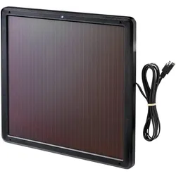 Renkforce, Autobatterie Zubehör, Kfz Solar-Batterieschutz Amorphe Solarzelle 12 V