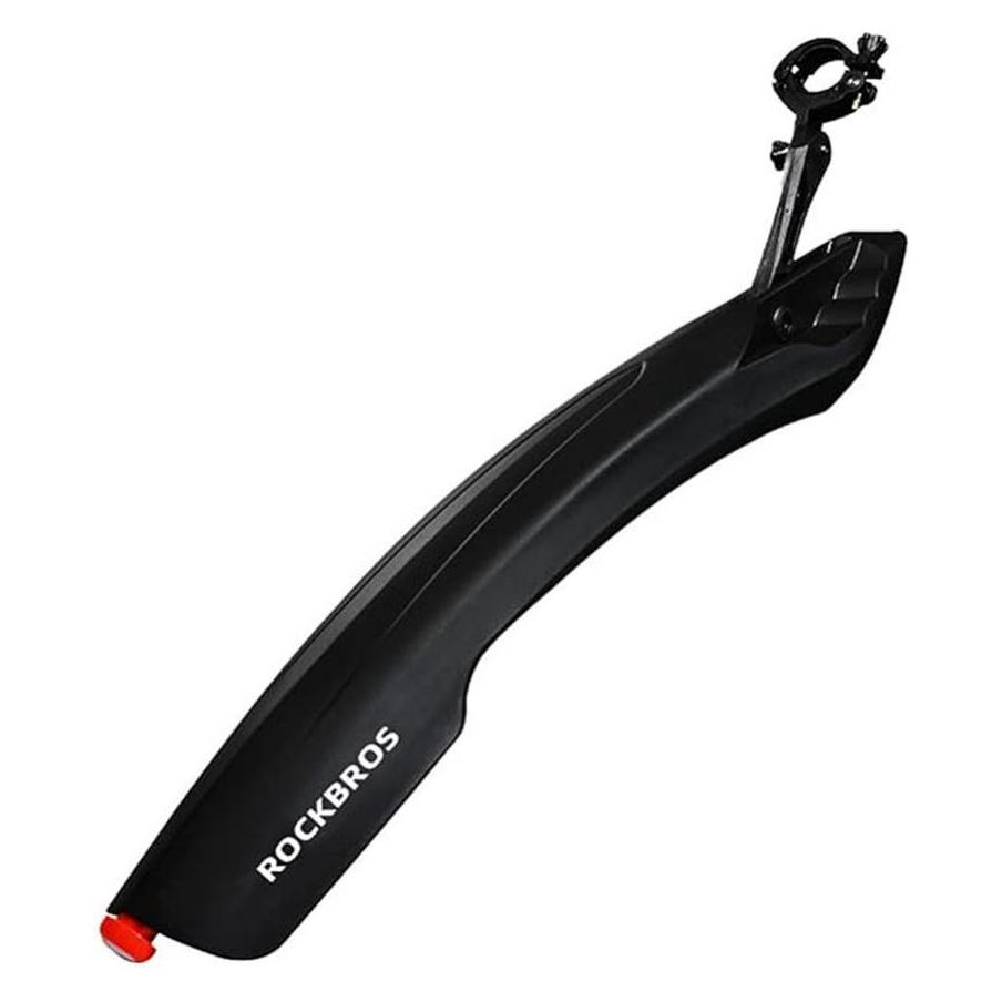 Rockbros DNB8001 Schutzblech mit rotem LED-Licht - schwarz (Schutzblech hinten) (1701423730)