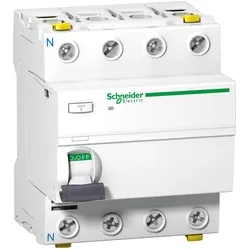 Schneider Electric, Schutzschalter, Acti9 iID RCCB 4Pole 63A 300ma Type A