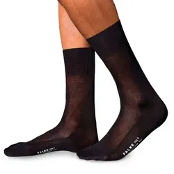 Falke No. 9 Schwarz Baumwolle Gr 41/42 Herren