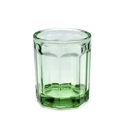 Serax Glas Trinkglas grün M Fish & Fish Paola Navone