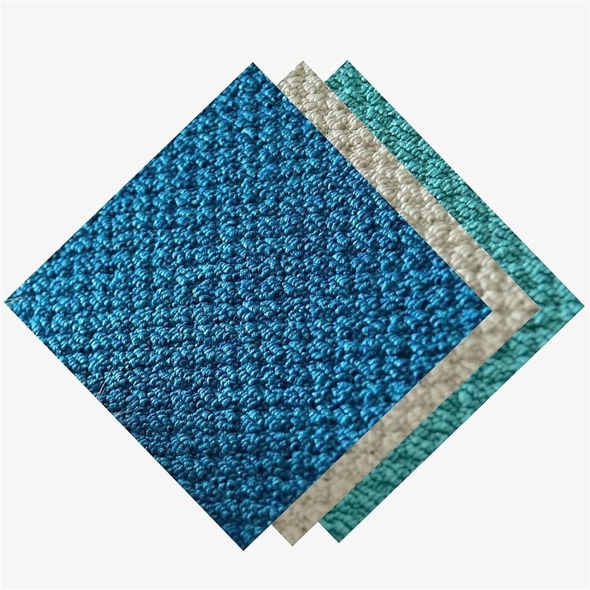 Zelfklevende tapijttegels Peel & Stick, Grijs, 50 x 50 cm, 1 stuk