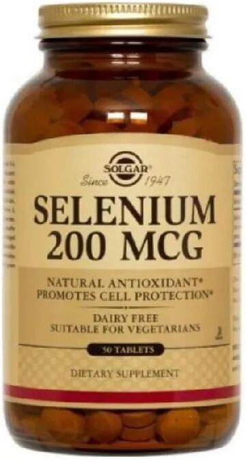 Solgar Selenio 200mcg 50 Caps