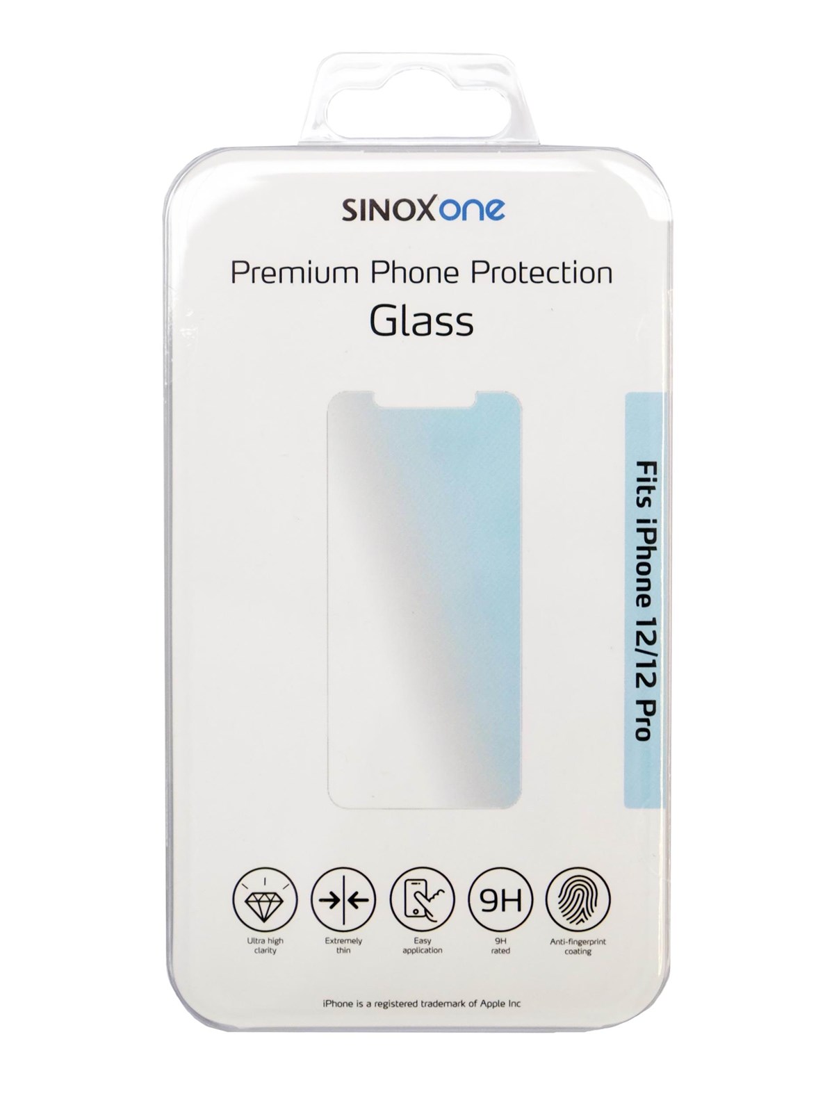 Sinox Protection Glass iPhone 12/12 Pro