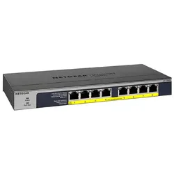 NETGEAR GS108PP Unmanaged Gigabit Ethernet (10/100/1000) Power over Ethernet (Po...