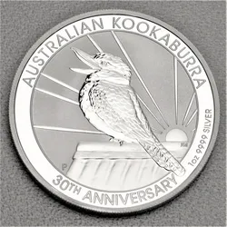 Silbermünze 1oz "Kookaburra" 2020 (Australien)