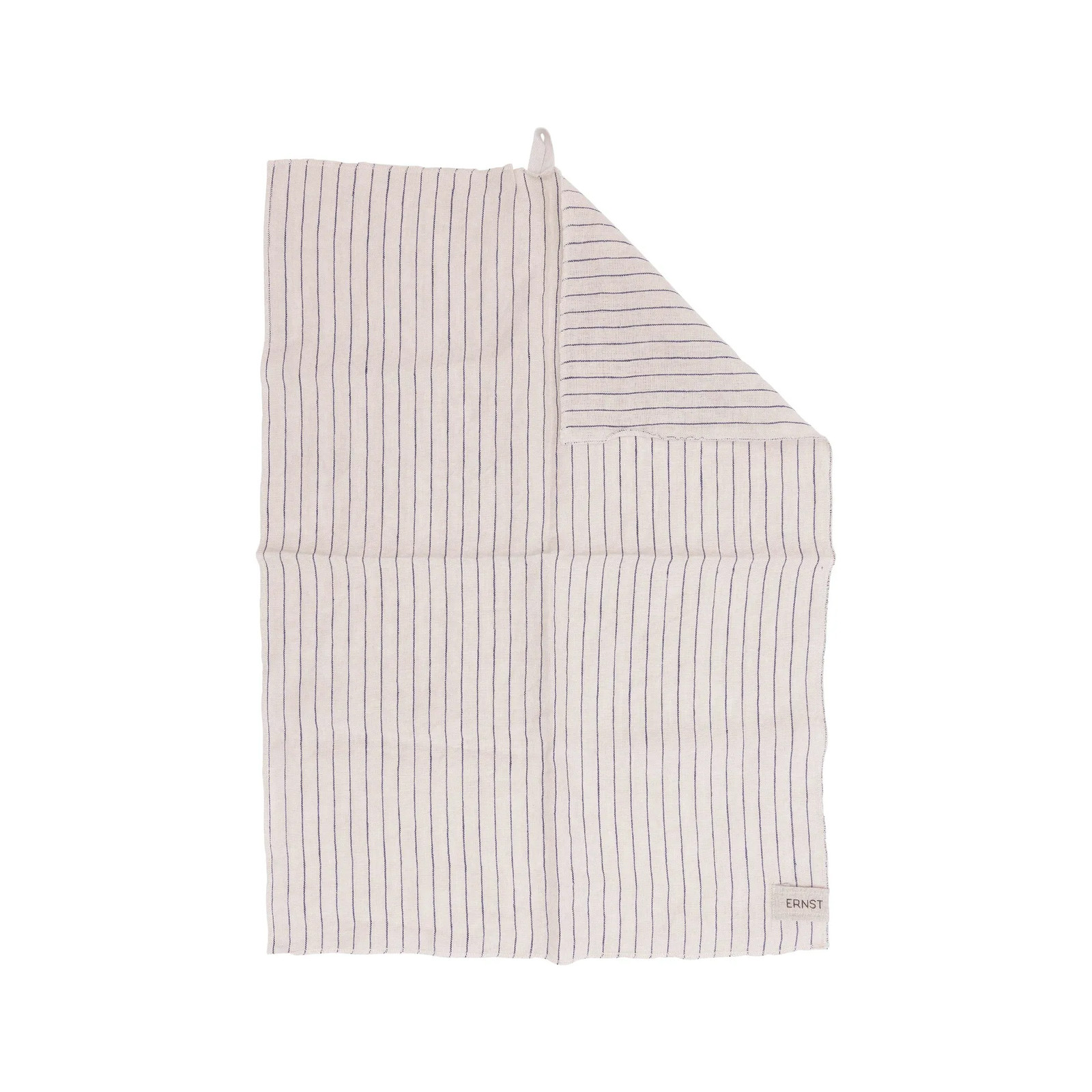 ERNST Keukenhanddoek Gestreept Blauw-beige 50 x 70 cm