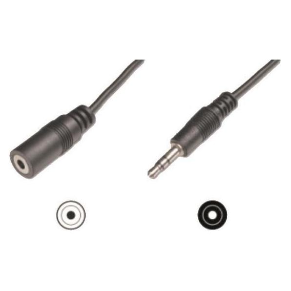 M-Cab 3.5mm jack extension cable (3 m, AUX Kabel) (7000937)