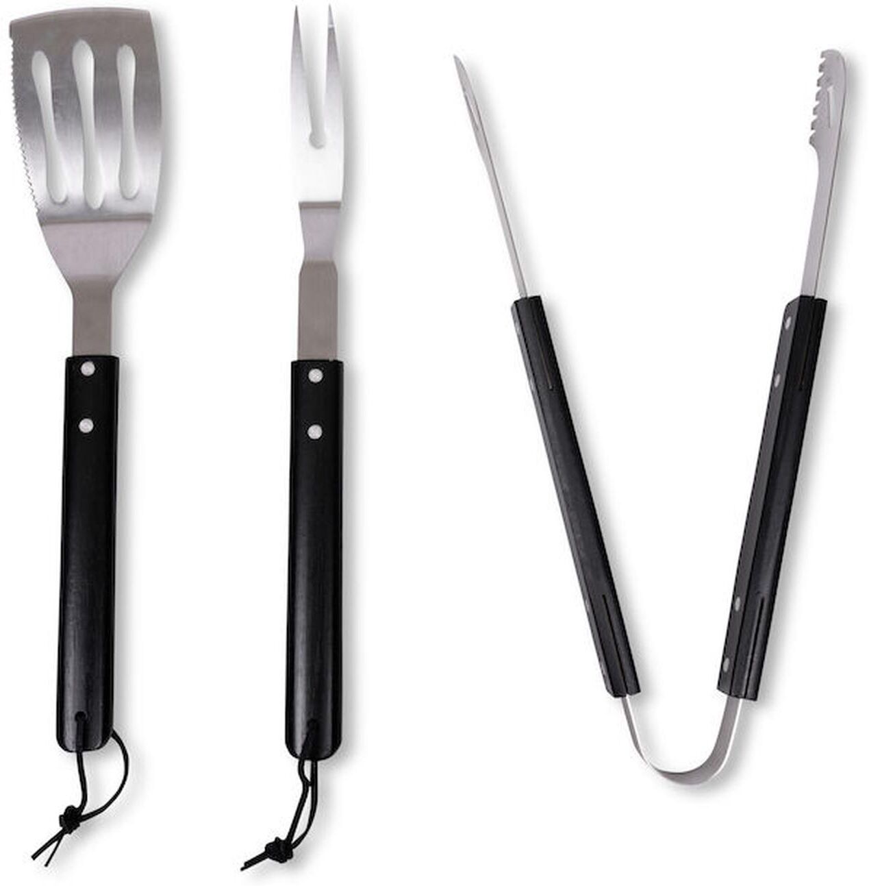 Sagaform Fredde Bbq Sæt 3-Pak Sort One Size