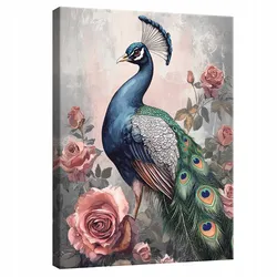 LEINWANDBILD Kran Natur Vogel Modern 100x70