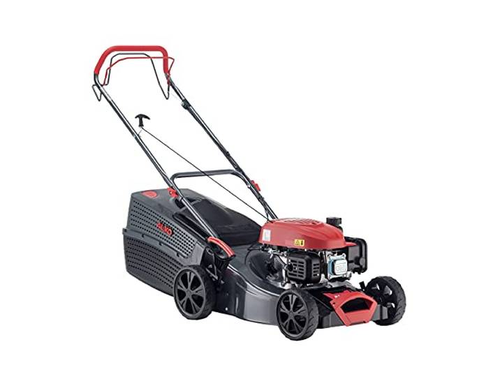 AL-KO Benzin-Rasenmäher Comfort 42.1 SP-A (42 cm Schnittbreite, 1.9 kW Motorleistung, Robustes Stahlblechgehäuse, Hinterradantrieb, Mulchfunktion, für Rasenflächen bis 800 m²