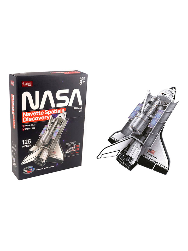 MGM 126tlg. 3D-Puzzle "Spaceshuttle Discovery" - ab 8 Jahren - onesize