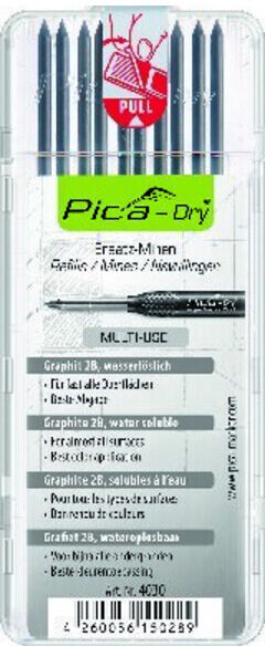 Pica Minenset 10 tlg. graphit H Dry 4050)