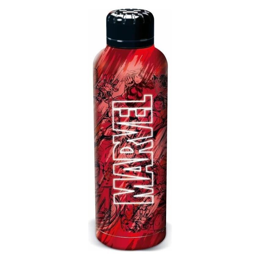 Stor Marvel Edelstahl-Trinkflasche Marvel Pattern (0.52 l) (STR75425)