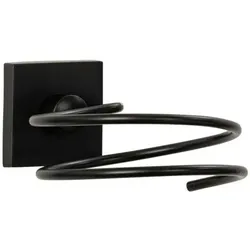 Fackelmann New York Haartrockner-Halter schwarz - Badmöbel