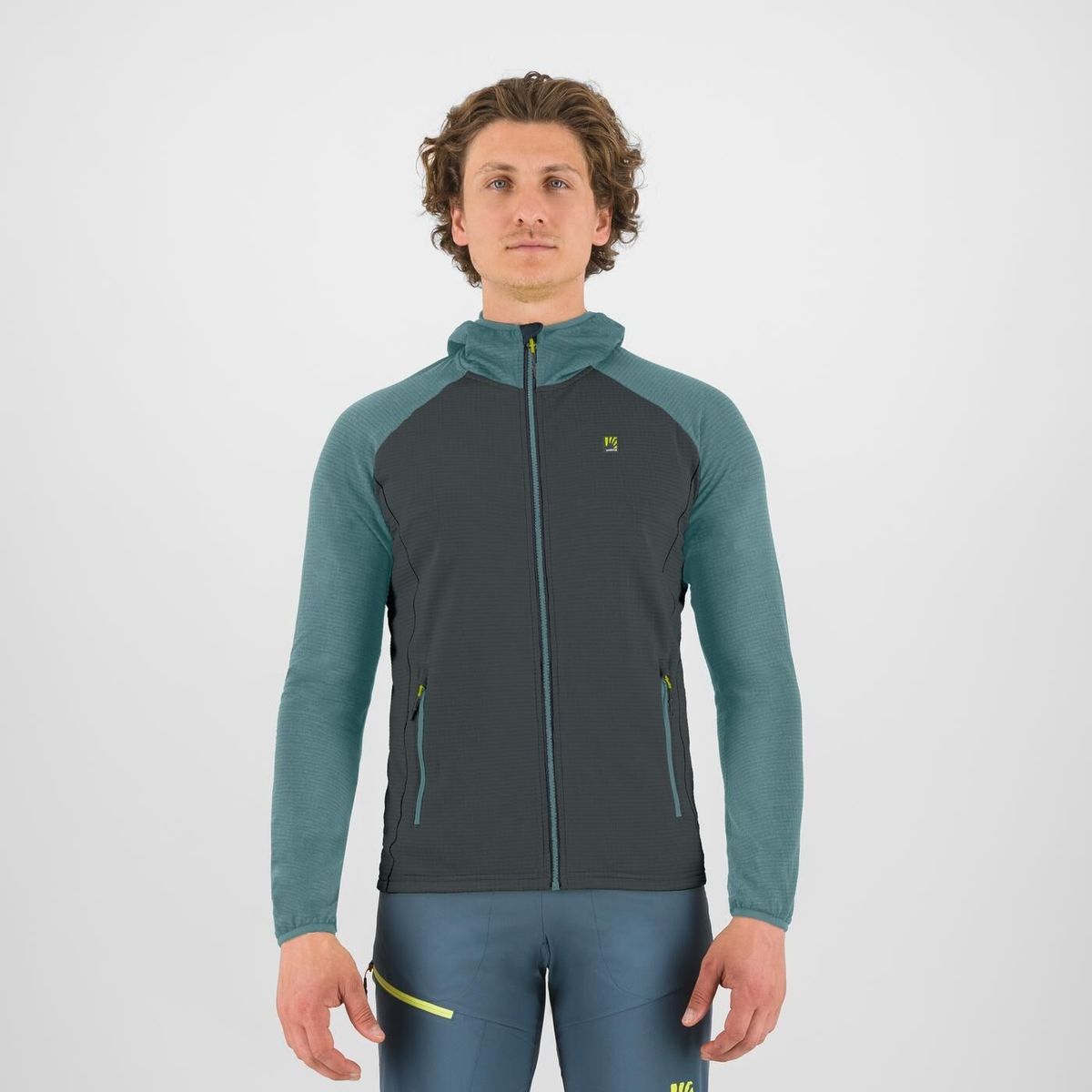 Karpos Ambrizzola Full-zip Hoodie urban/mineral blue (450) 3XL 2531006-450-3XL