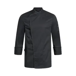 Kochjacke "5577" schwarz - L - schwarz