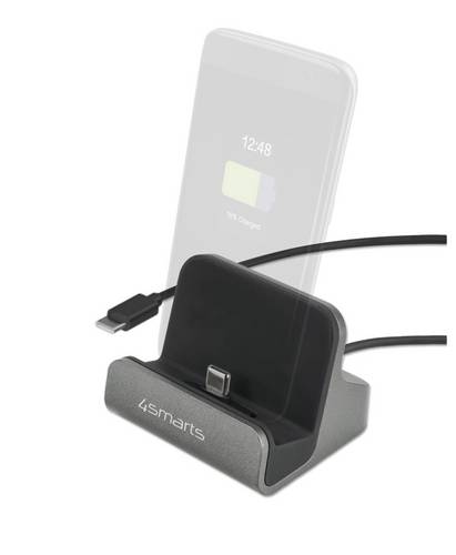 4Smarts Tischladestation 60W USB-C USB PD Grau Innenbereich USB Power Delivery (USB-PD)