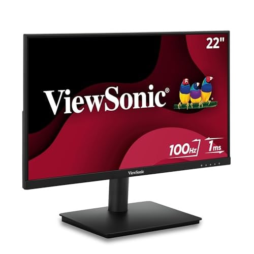 ViewSonic VA220-H 22 inch Full HD VA LED Monitor 100Hz 1ms