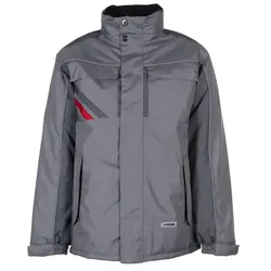 Winterjacke "HIGHLINE" - L - zink/schiefer/rot