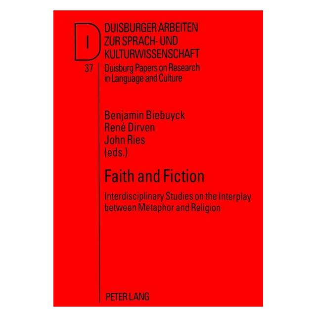 Peter Lang Faith and Fiction (Englisch) (64888003)