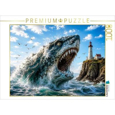 CALVENDO Puzzle Der Ozean erwacht | 1000 Teile Lege-Größe 64x48cm Foto-Puzzle für glückliche Stunden